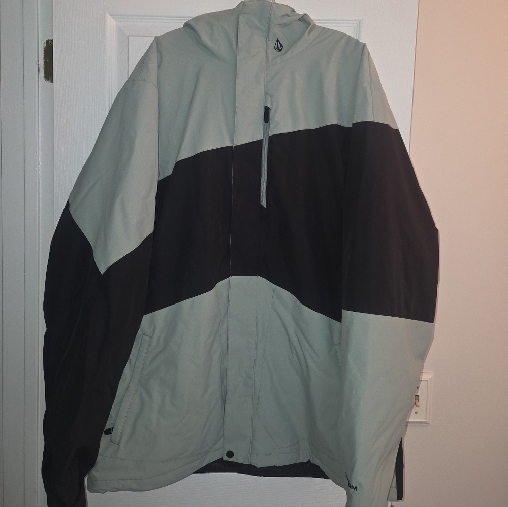 Men's Two-Tone Hooded Jacket